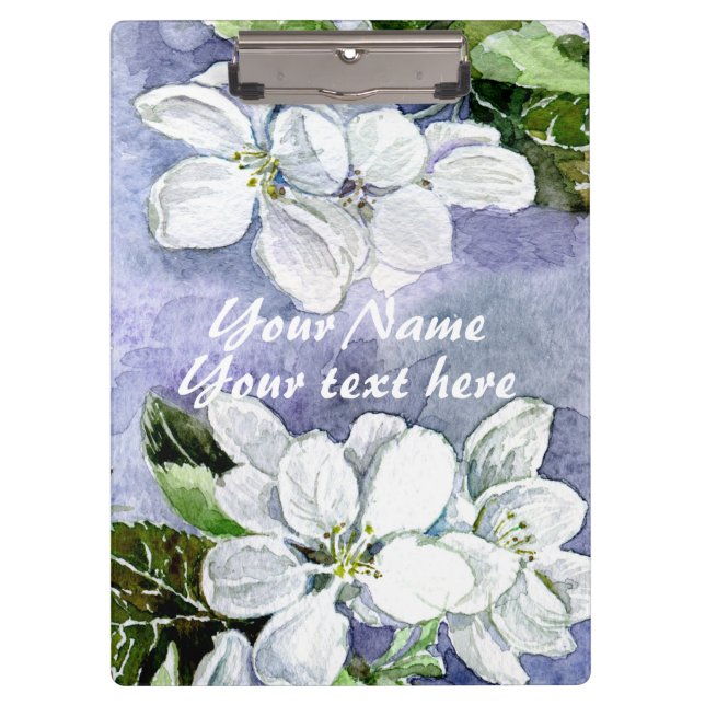 Apple blossom  clipboard (Front)