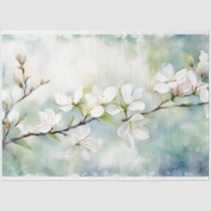 Apple Blossom Decoupage Tissue Paper