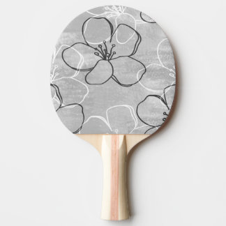 Apple Blossom Dream: Abstract Ornament Ping Pong Paddle
