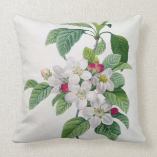 Apple Blossom, from 'Les Choix des Plus Belles Throw Pillow