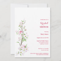 Apple Blossom Fully Customizable Bridal Shower