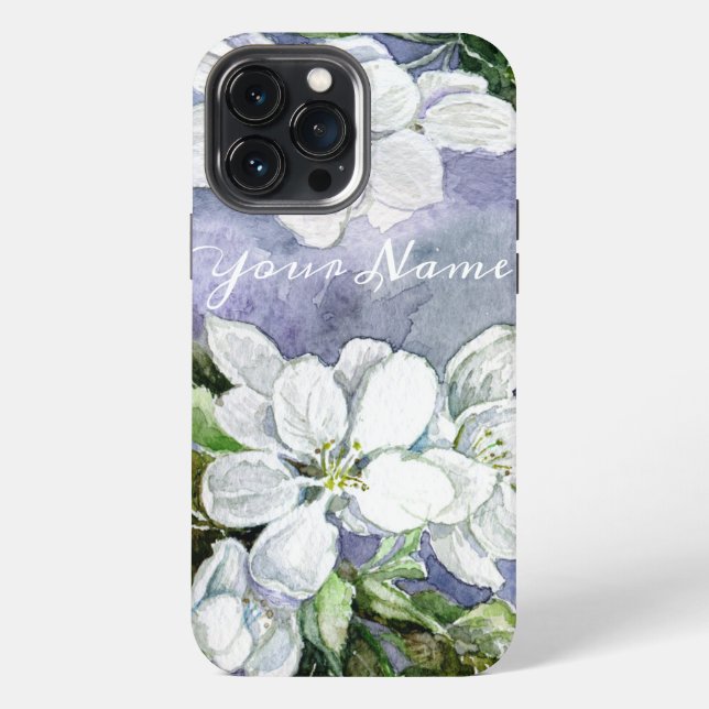 Apple blossom iPhone case (Back)