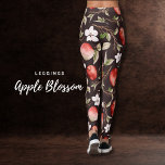 Apple Blossom  Leggings<br><div class="desc">These leggings are made of a comfortable,  stretchy fabric and feature a pattern of apple blossoms.</div>
