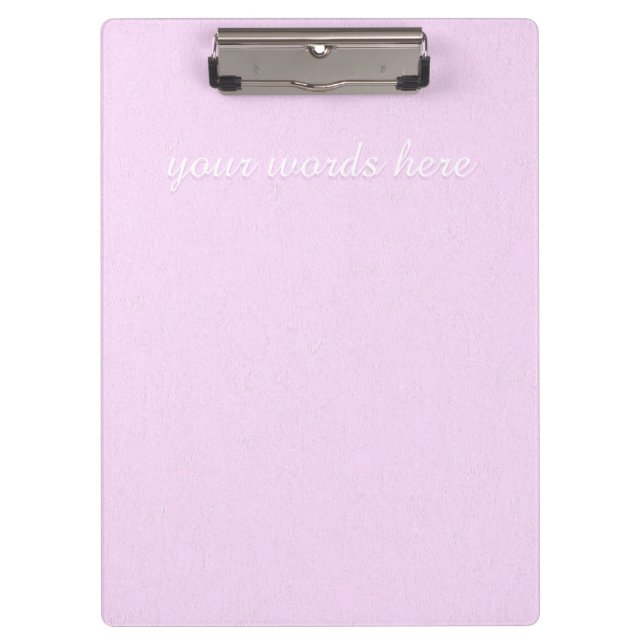Apple Blossom Painting Clipboard (Front)
