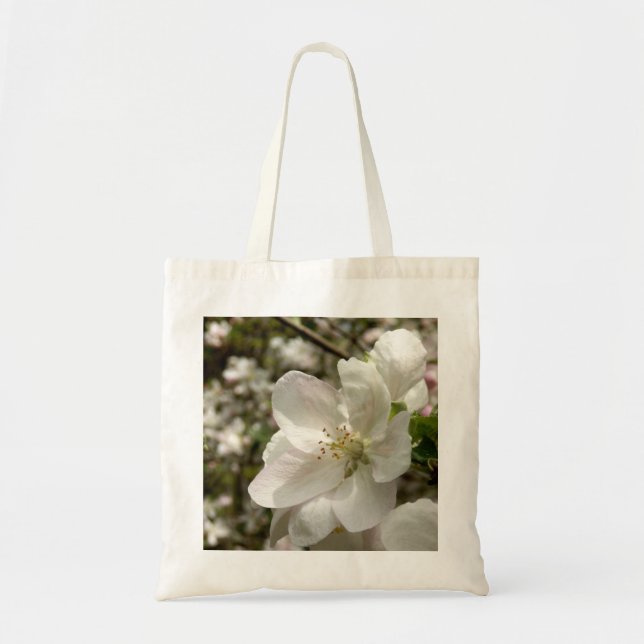 Apple Blossom Tote Bag (Front)