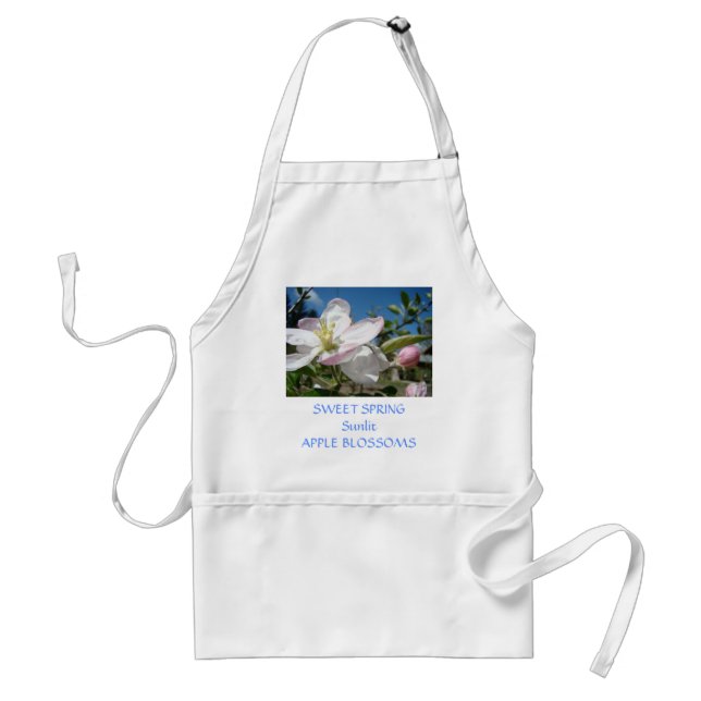 APPLE BLOSSOMS APRONS COOKING KITCHEN (Front)