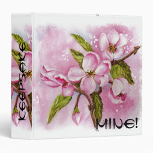 APPLE BLOSSOMS BINDER