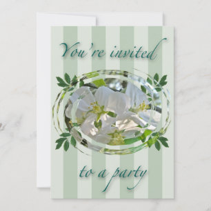 Apple Blossoms Party Invitation