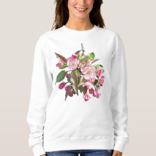 Apple blossoms sweatshirt