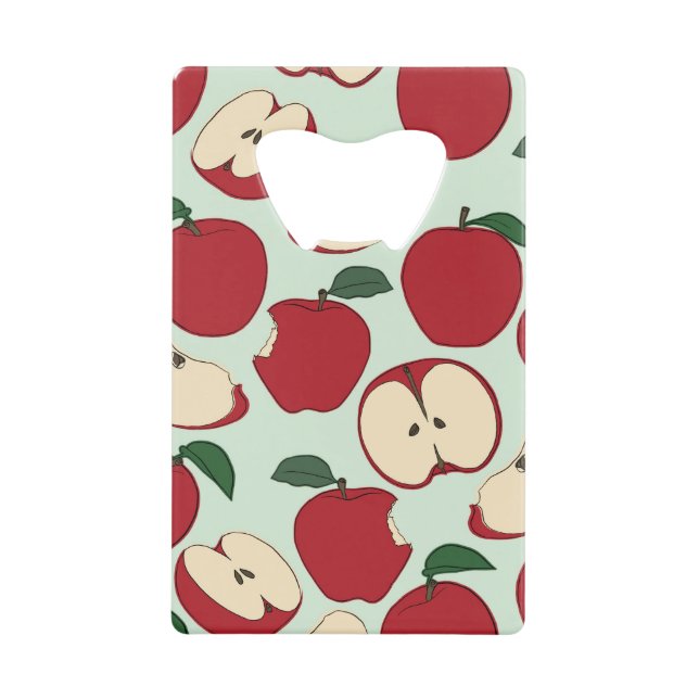 Apple Bottle Opener Credit Card Bottle Opener (Front)