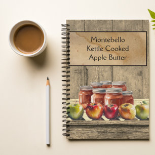 Apple Butter, customizable Notebook