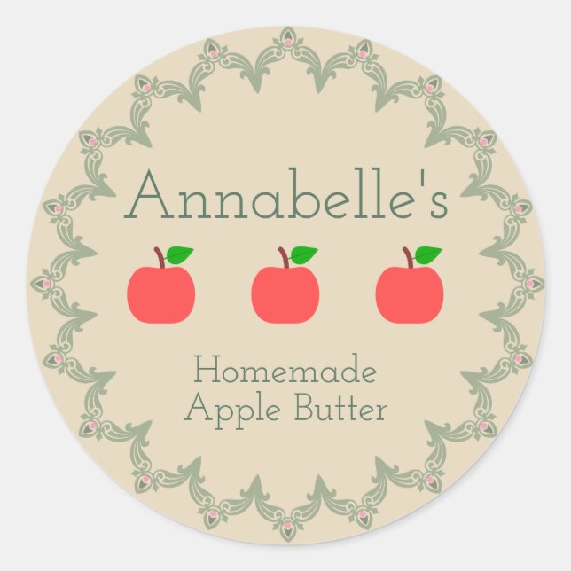 Apple Butter Label (Front)