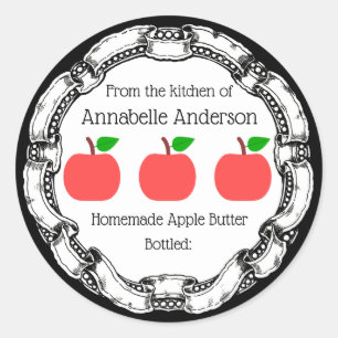 Apple Butter Label Personalize