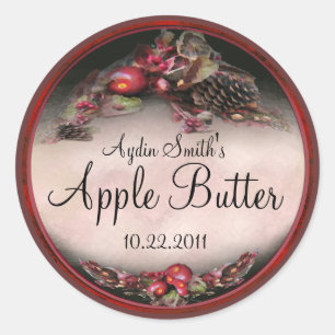 Apple Canning Étiquette 2