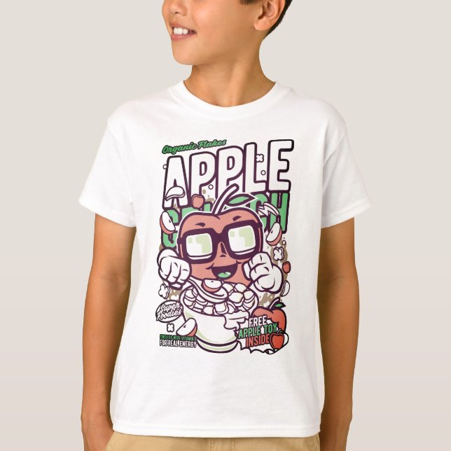  Apple Cereal Kids T-Shirt (Front)