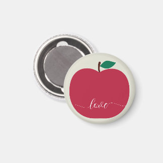 Apple Christmas Tree Ornament Magnet