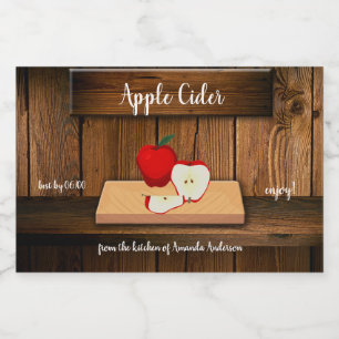 Apple Cider Canning Label 3x2