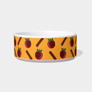 Apple Cinnamon Pattern Bowl