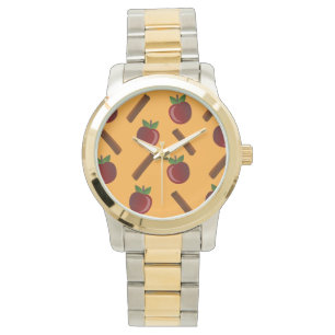 Apple Cinnamon Pattern Watch