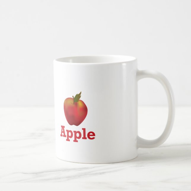 APPLE COFFEE MUG (Right)