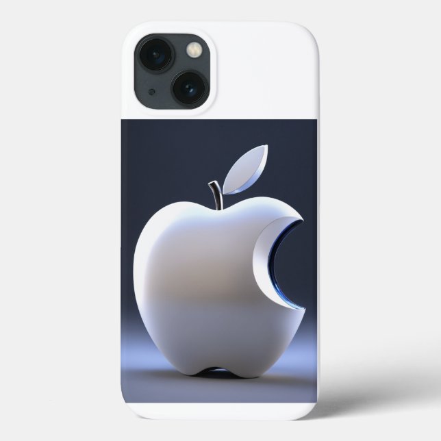 Apple company logo on a black  background Case-Mate iPhone case (Back)