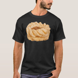Apple Cruller - Apple Fritter Donut Premium Scoop  T-Shirt
