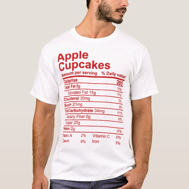 Apple Cupcakes T-Shirt (Front)