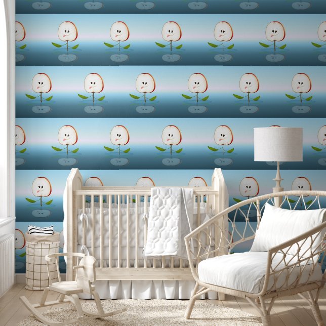 Apple Cut Wallpaper (Kids)