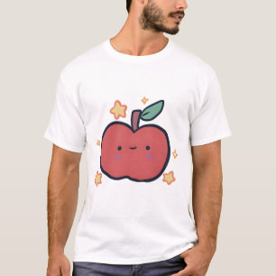 Apple Delight � Cute Animal Art T-Shirt