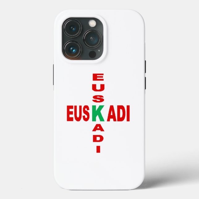 Apple DESIGN EUSKADI i iPhone 13 Pro Shell Case-Mate iPhone Case (Back)