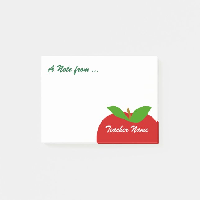 Apple Design Sticky Memo Note (Front)