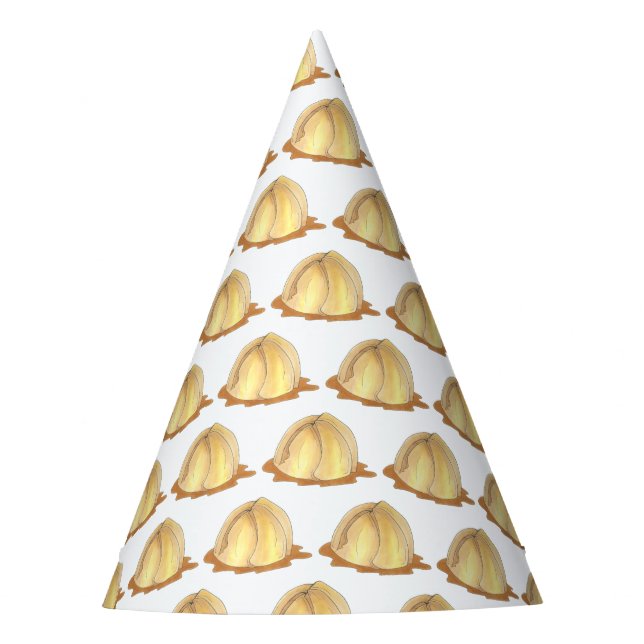 Apple Dumplings Amish Pennsylvania PA Dutch Food Party Hat (Front)