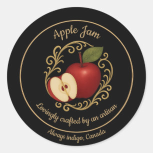 Apple Ember – Artisan vintage Jam Label