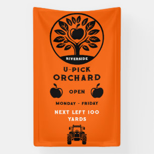 Apple Farm U- Pick Promotional Banner