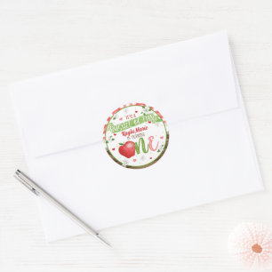 Apple First Birthday Sticker - Bushel of Fun