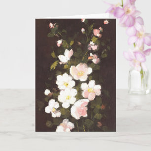 Apple flowers card