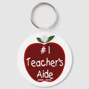 Apple For Teacher's Aide Key Chain