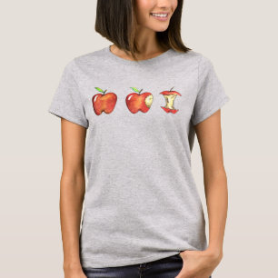 Apple for the Teacher Red Apples Teaching Gift Tee