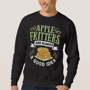 Apple Fritter Recipes Doughnuts Bread Gluten Free Sweatshirt