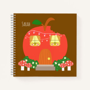 Apple Fruit Frog House Notebook