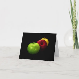 apple fruit  photograph card