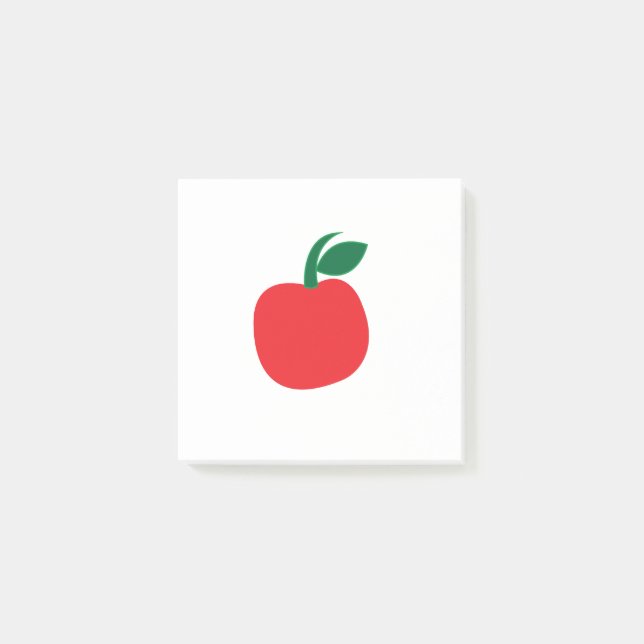 Apple Fruit Post-it Notes (Front)