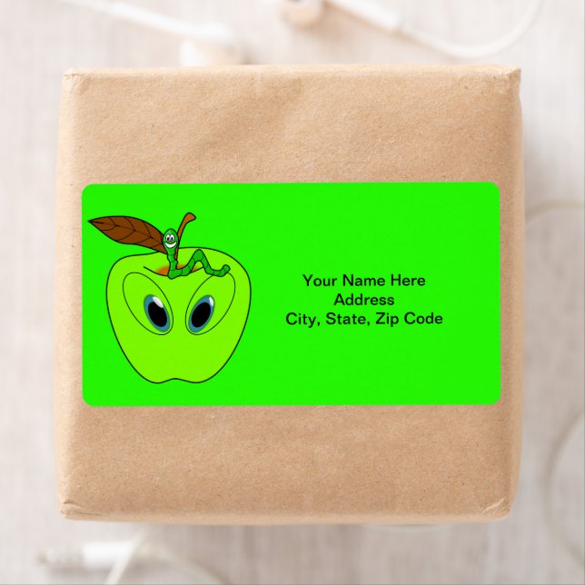 Apple Fruit Worm  Labels (Insitu)