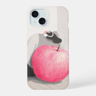 Apple & girl iPhone 15 case