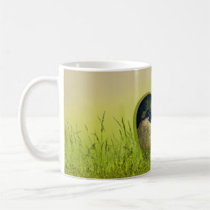 Apple Gold World Green Grass Blue Sea Sky Coffee Mug