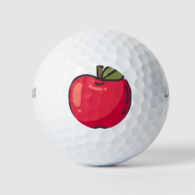apple golf balls (Front)