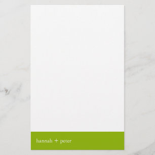 Apple Green Banner :: Stationery