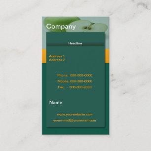 Apple Green Business Card