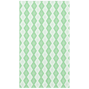 Apple green diamond pattern tablecloth