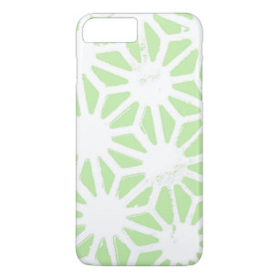 Apple green geometric pattern Case-Mate iPhone case